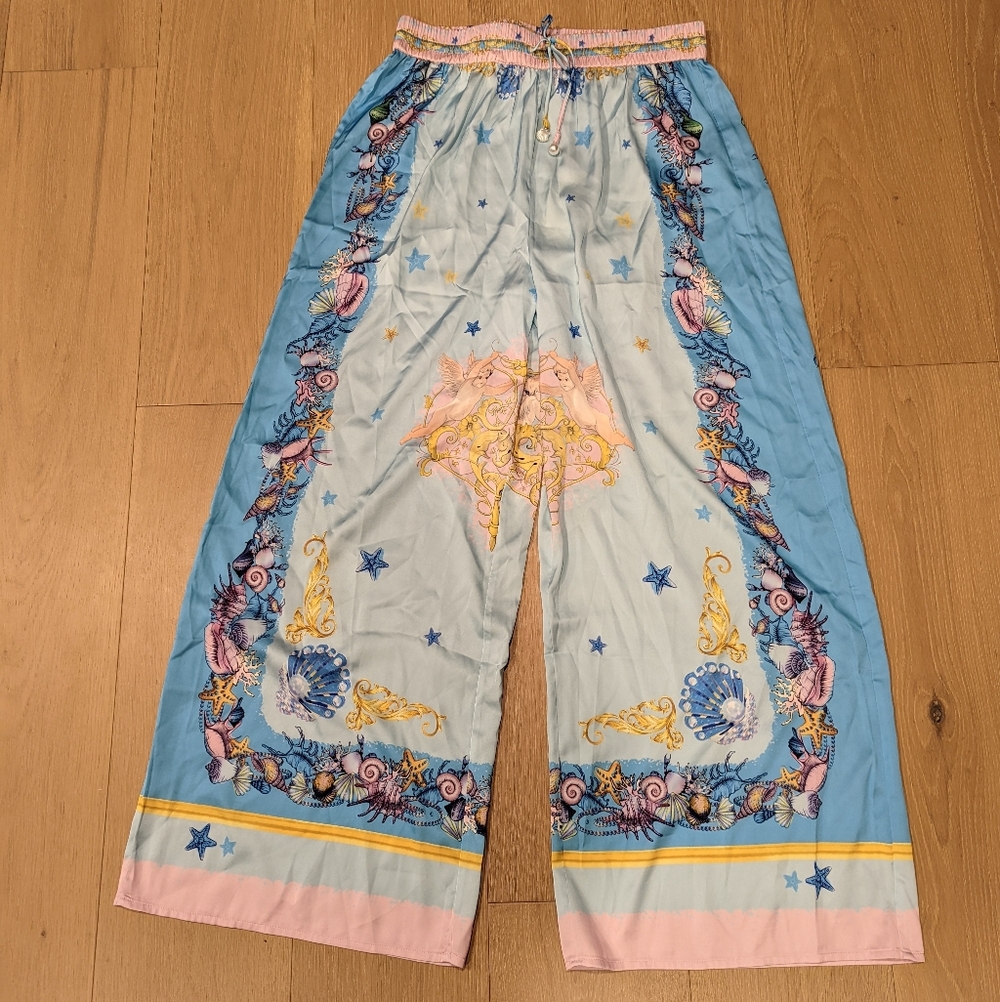 Rachel Zoe Blue Cherub Pants